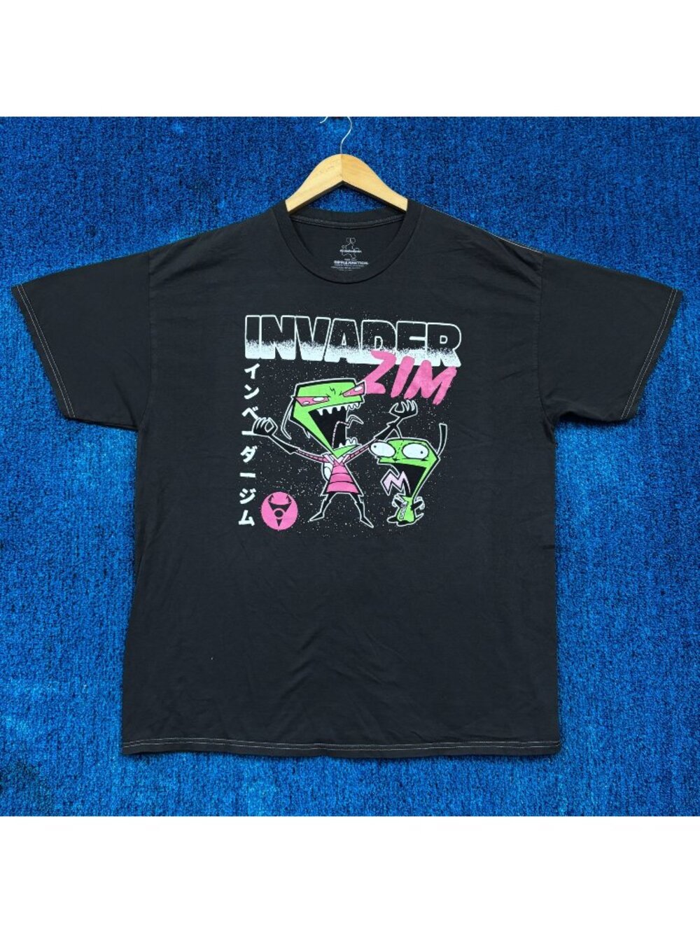 Nickelodeon Invader Zim Graphic T-Shirt Size Large